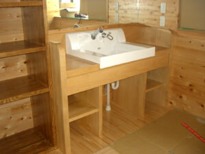 オリジナル洗面台