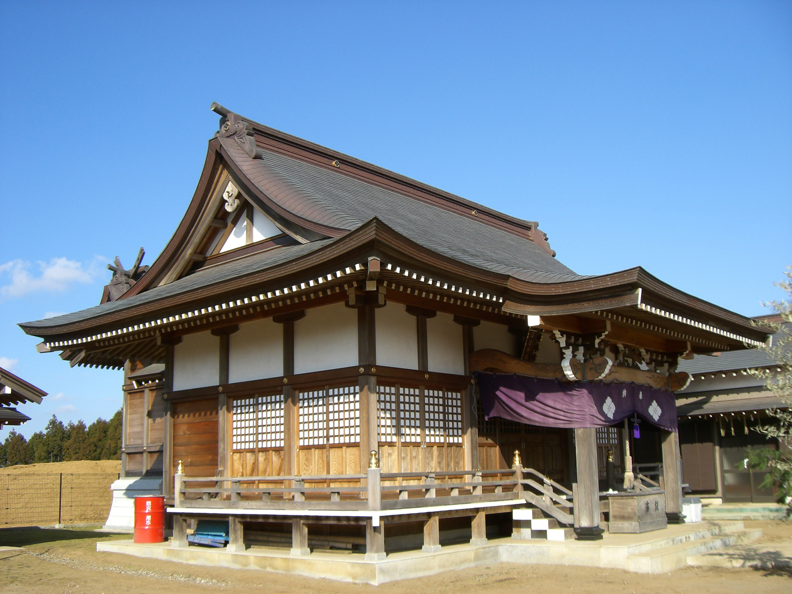 佐倉市吉見 住吉神社 「銅葺き」